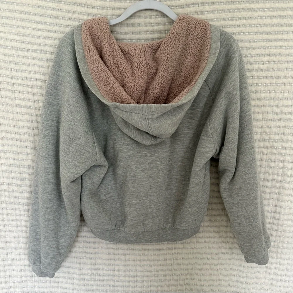 Hurley Cropped Fleece Hoodie - Picture 2 of 4